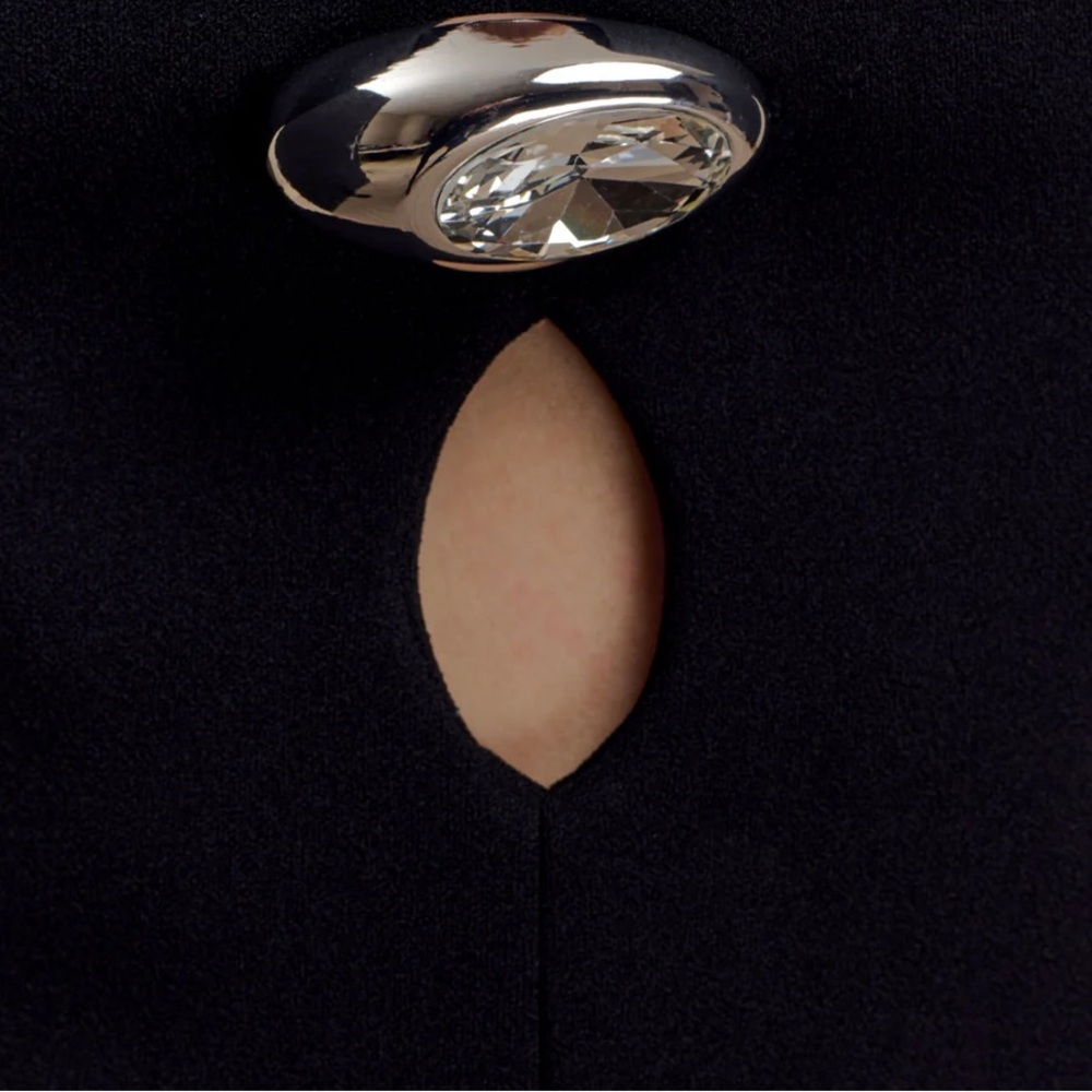 Meshki Michelle Cut Out Maxi Dress - Black - NWT - Picture 5 of 10